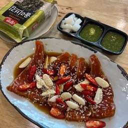 แซลมอนดองซอสเกาหลี