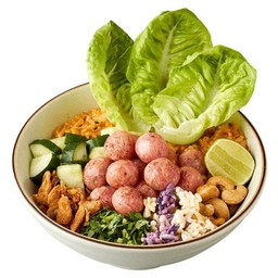 ข้าวคลุกแหนมตุ้มจิ๋ว