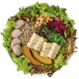 สลัดเต้าหู้สาหร่ายวาซาบิ L