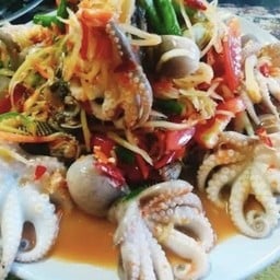 ตำหมึกสาย