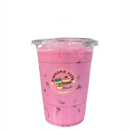 นมชมพูเย็น