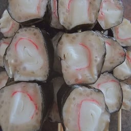 ไก่จ้อสอดไส้ปูอัดห่อสาหร่าย