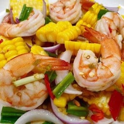 ยำข้าวโพด