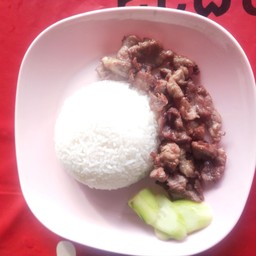 หมูทอดกระเทียม