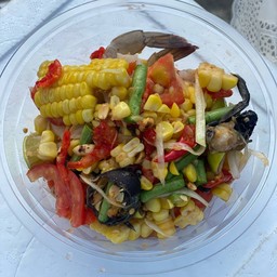 ตำปูปลาร้าข้าวโพด