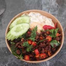 ข้าวกระเพราไก่