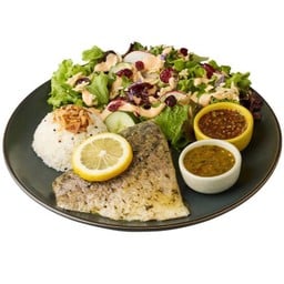 สเต๊กปลากะพง อ่าวไทย