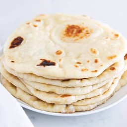 Two pieces of Naan
