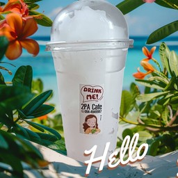 มะพร้าวปั่นใส (น้ำมะพร้าวล้วน)