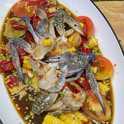 ตำลาวข้าวโพดปูม้า