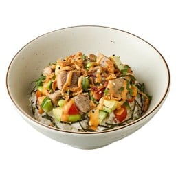 ข้าวหน้าหมูย่าง รสเผ็ด