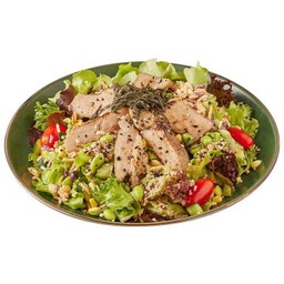 สลัดหมูย่าง โชยุเลมอน