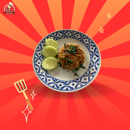 ข้าวคลุกผัดกะเพรา