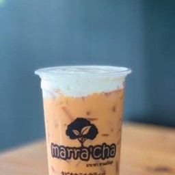 ชาไทยครีมชีส แก้วธรรมดา