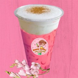 นมชมพูครีมชีส