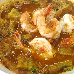 แกงส้มไข่ชะอม