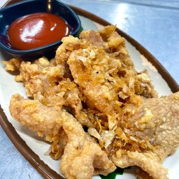 หมูทอดกระเทียม