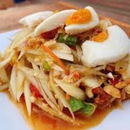 ตำไทยไข่เค็ม.