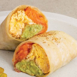 Salmon & Egg Wrap