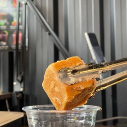 ชาไทยไม่แต่งสี+คิ้วบ์ชาไม่แต่งสี