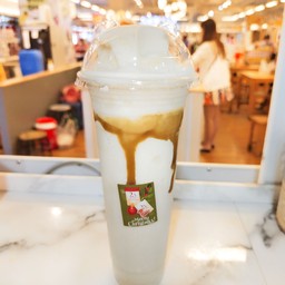 นมสดคาราเมลปั่น