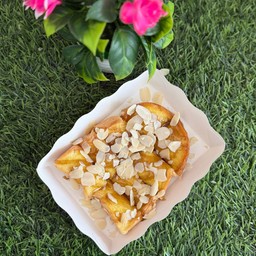 ขนมปัง คาราเมล อัลม่อนด์