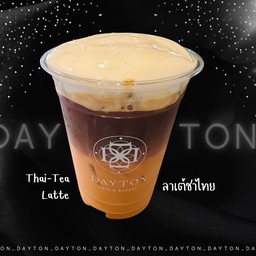 ลาเต้-ชาไทย | Thai Tea Latte