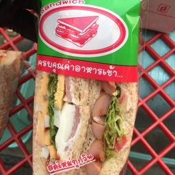 ไข่แฮม+ไส้กรอก