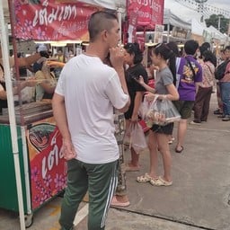 เต็มเตาแซลมอนย่าง สาขาเจ้าพ่อหลักเมืองด่านช้าง
