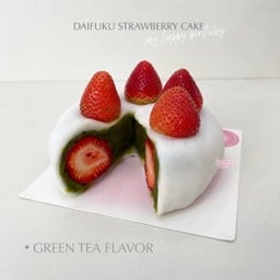 Cake Daifuku Strawberry Greentea