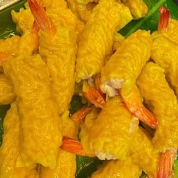 เกี๊ยวหมูเด้งกุ้ง 5 ชิ้น