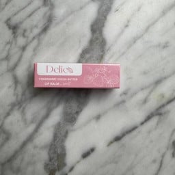 Delico Strawberry Cocoa Butter Lip Balm- SPF15