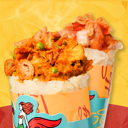 <🔥ใหม่> เหนียวไก่แร็พ S + แร็พไก่ทอดซอสคั่วกลิ้ง