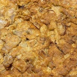 ข้าวหน้าไข่เจียวหอมแดงใส่กะปิคั่ว