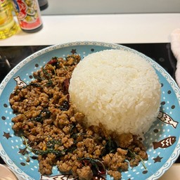 ข้าวกระเพราหมูสับ