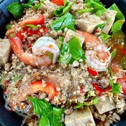 ร้านยำแซ่บ/ห่อหมกทะเลไข่ข้น