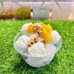 ไอตืมกะทิสด (ถ้วยใหญ่ 4 ลูก)