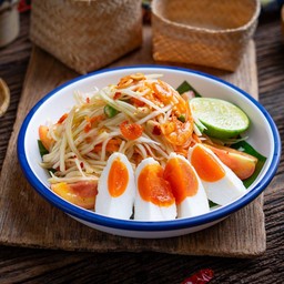 ตำไทยไข่เค็ม