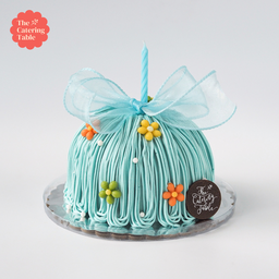 BABY CAKE FLOWER POWER BLUE