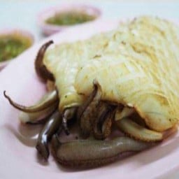 ปลาหมึกย่าง