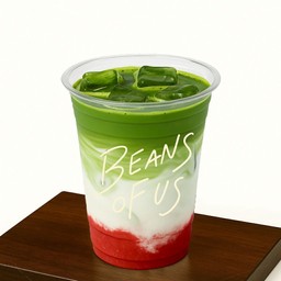 [ICE] MATCHA LATTE STRAWBERRY