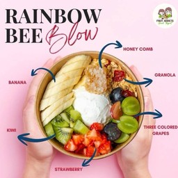 B7 Greek Bowl RainBow Bee