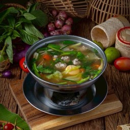 แกงจืดเต้าหู้หมูสับ