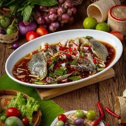 ยำปูม้า น้ำปลาร้า