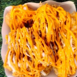 เซ็ตไก่ราดชีสมายองเนส4ชิ้น