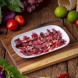 เพิ่ม เนื้อลายจุ่ม(จานเล็ก)