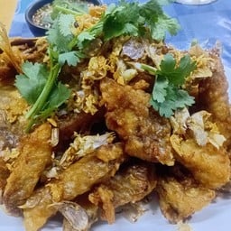 ปลาทับทิมทอดกระเทียม