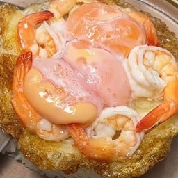 ข้าวไข่ดาว 2 ฟอง กุ้ง