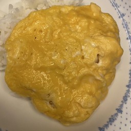 ข้าวไข่ข้น (ไข่ 2 ฟอง)