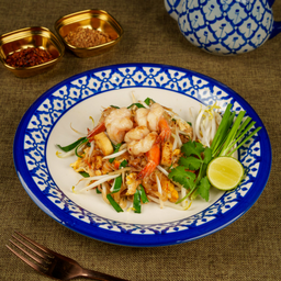 ผัดไทยกุ้งสด